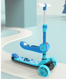 Trottinette enfant 3 roues bleu